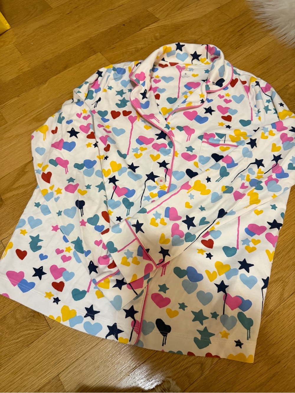Roller Rabbit x Kerri Rosenthal - long sleeve polo pajamas